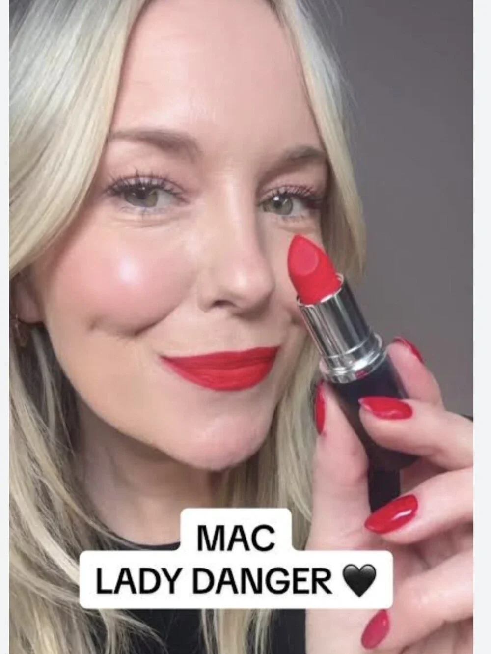 🧚‍♀️LADY DANGER MAC Cosmetics MINI Lim. Ed. Matte Lipstick NWOBox